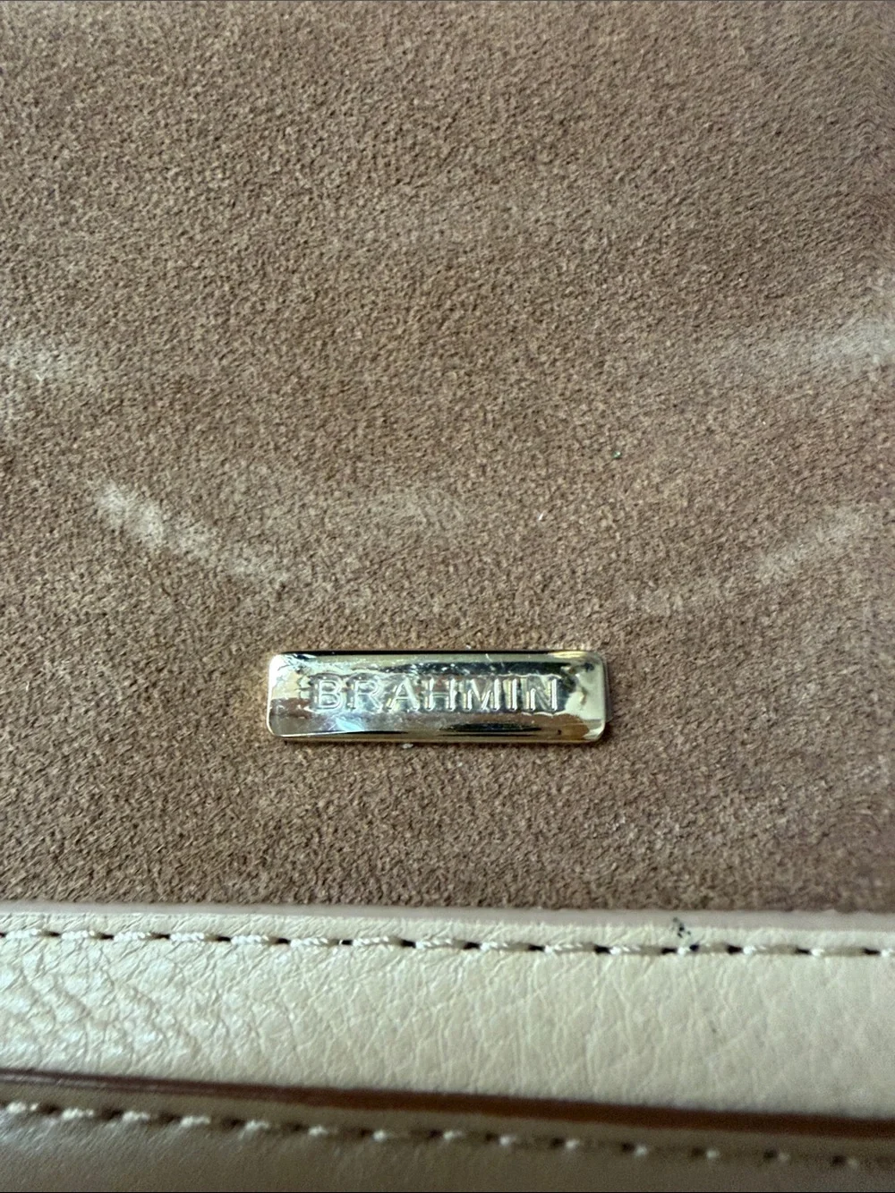 Brahmin Haillie Tavertine bag.